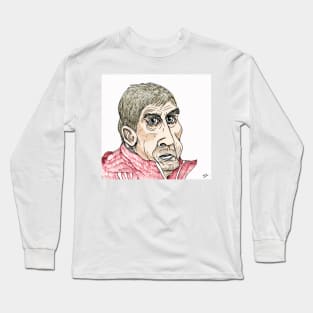 Kenny Dalglish Cartoon Caricature Long Sleeve T-Shirt